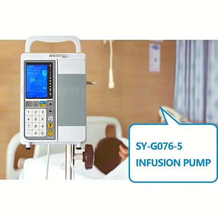 Nouvelle pompe à perfusion vétérinaire SY-G076-5_Vet, vente flash, clinique vétérinaire/hôpital, pom