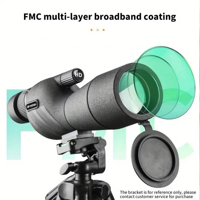 Télescope monoculaire transparent à fréquence variable pour camping extérieur chasse observation ornithologique