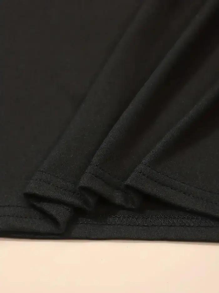 Vêtements pour enfants pour filles : robe longue à manches courtes, style Ins pour les enfants plus âgés, t-shirt à manches courtes avec imprimé chat noir arc-en-ciel et thé au lait perlé, convient au