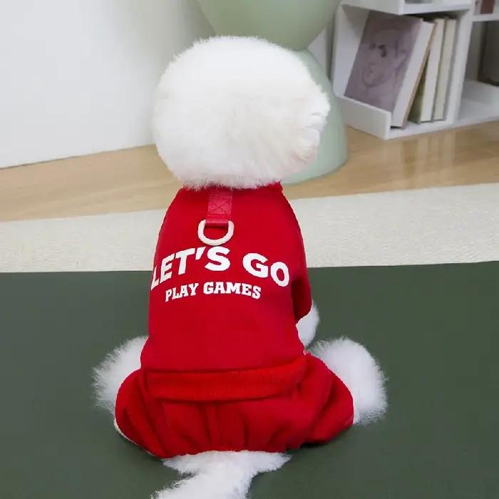 Vêtements d'hiver pour chiens de petite et moyenne taille, pull en polaire pour chiots, combinaison, sweat à capuche pour chiens, fournitures pour animaux de compagnie