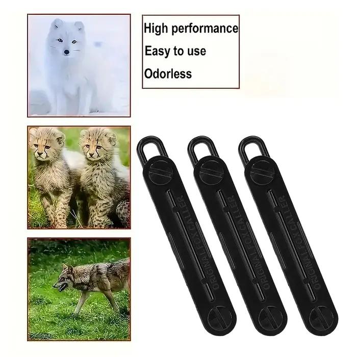 Appel prédateur renard noir - sifflet portable avec son de détresse lapin réaliste pour lamping