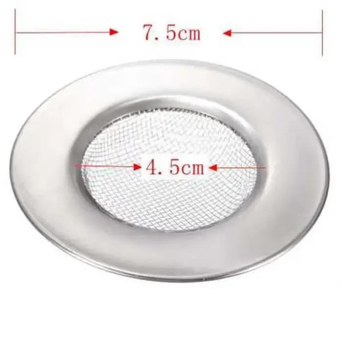 Bouchon collecteur de cheveux pour baignoire en acier inoxydable, trou de vidange de douche, piège f
