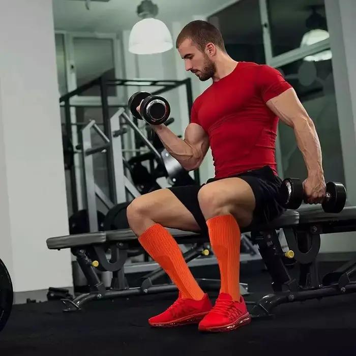 Chaussettes compression 20-30mmHg pour chasse randonnée - Anti-fatigue varices diabète confort médical