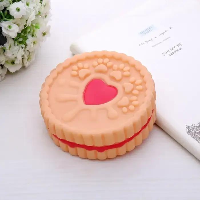 Jouet en latex anti-morsure pour animaux de compagnie, jouets d'entraînement interactifs, livres de meulage des dents, simulation de gâteau, chien ChFuk, fournitures pour animaux de compagnie