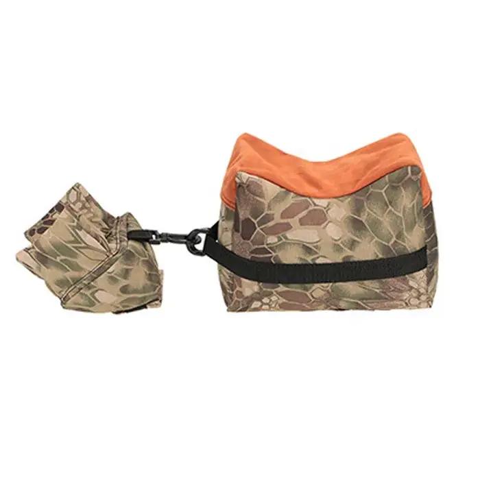 Banc de tir pour fusil tactique en nylon 600D, stabilisation de tir, pratique de tir et chasse, support de sac de sable, accessoire d'entraînement de tir robuste