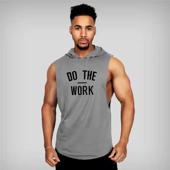 Vêtements de sport à capuche pour hommes
