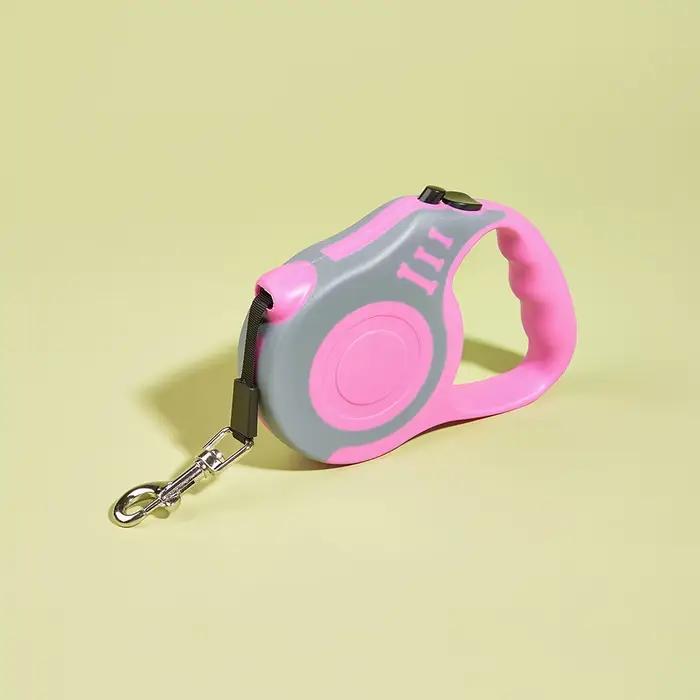 Laisse pour chien de 3m 5m pour petits chiens chat automatique rétractable Durable en Nylon plomb ch